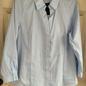 NWT:THE LIMITED WOMENS NO IRON CLASSY OFFICE ATTIRE SHIRT SZ.2X 54”C30L